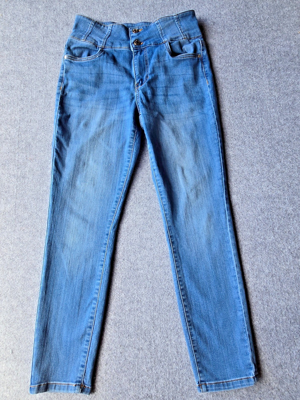 Guess Women's Jeans Ankle Skinny Med Wash Size 27 (26"x25")